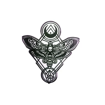 Acherontia Mesiac, Hviezdy Brošňa Lebky Kameň mudrcov Odznak