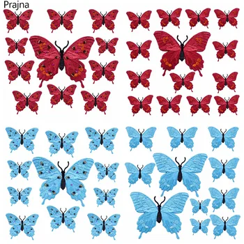 Pradžňa 10PCS Animal Butterfly Žehlička Na Škvrny Na Deti Oblečenie DIY Výšivky Odznak Patch Odevné Doplnky Nášivka